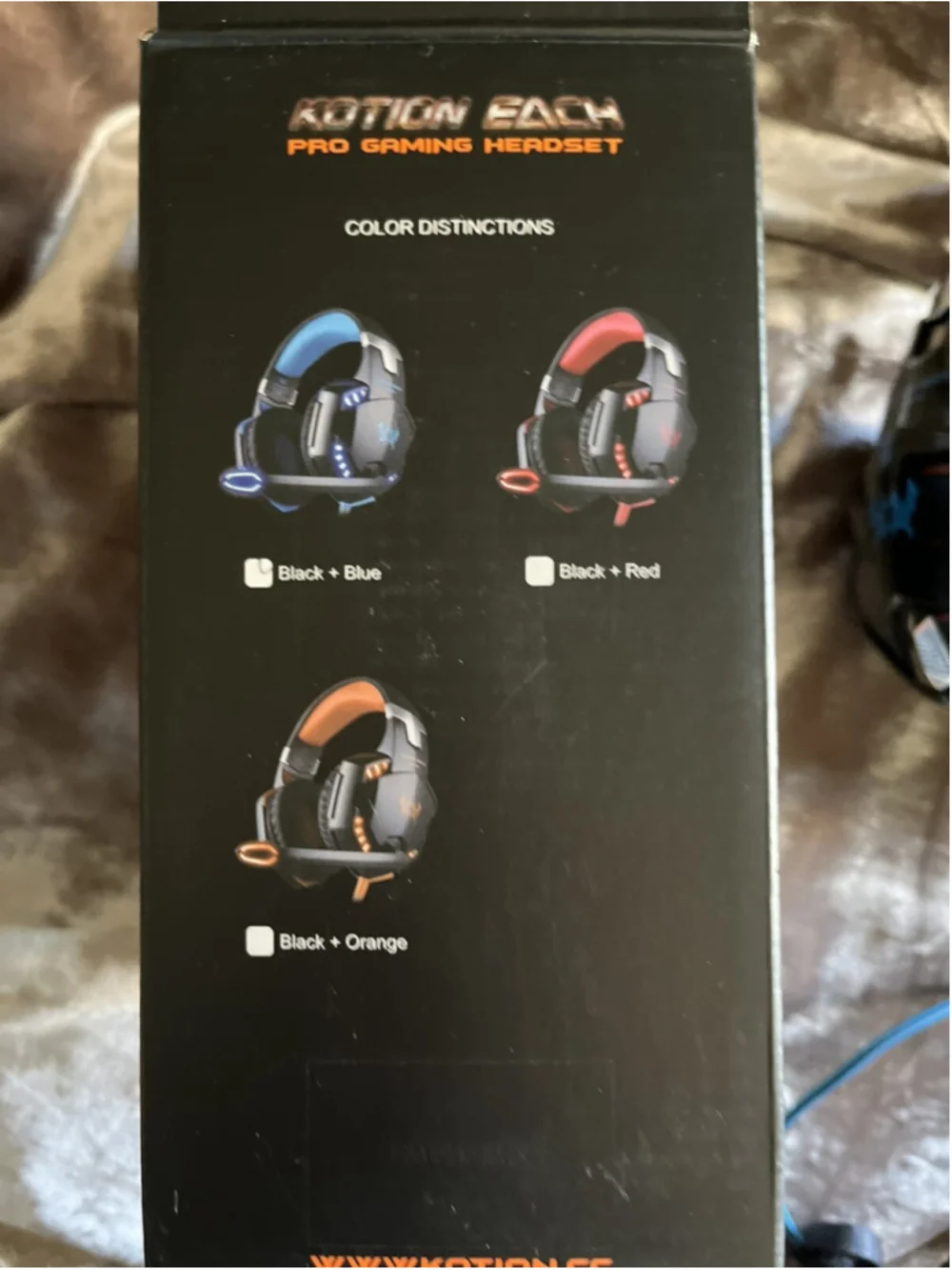Kotion Eqch G2000 Gaming Headset USED in Great Condition NEW OPEN BOX , SEE PICS